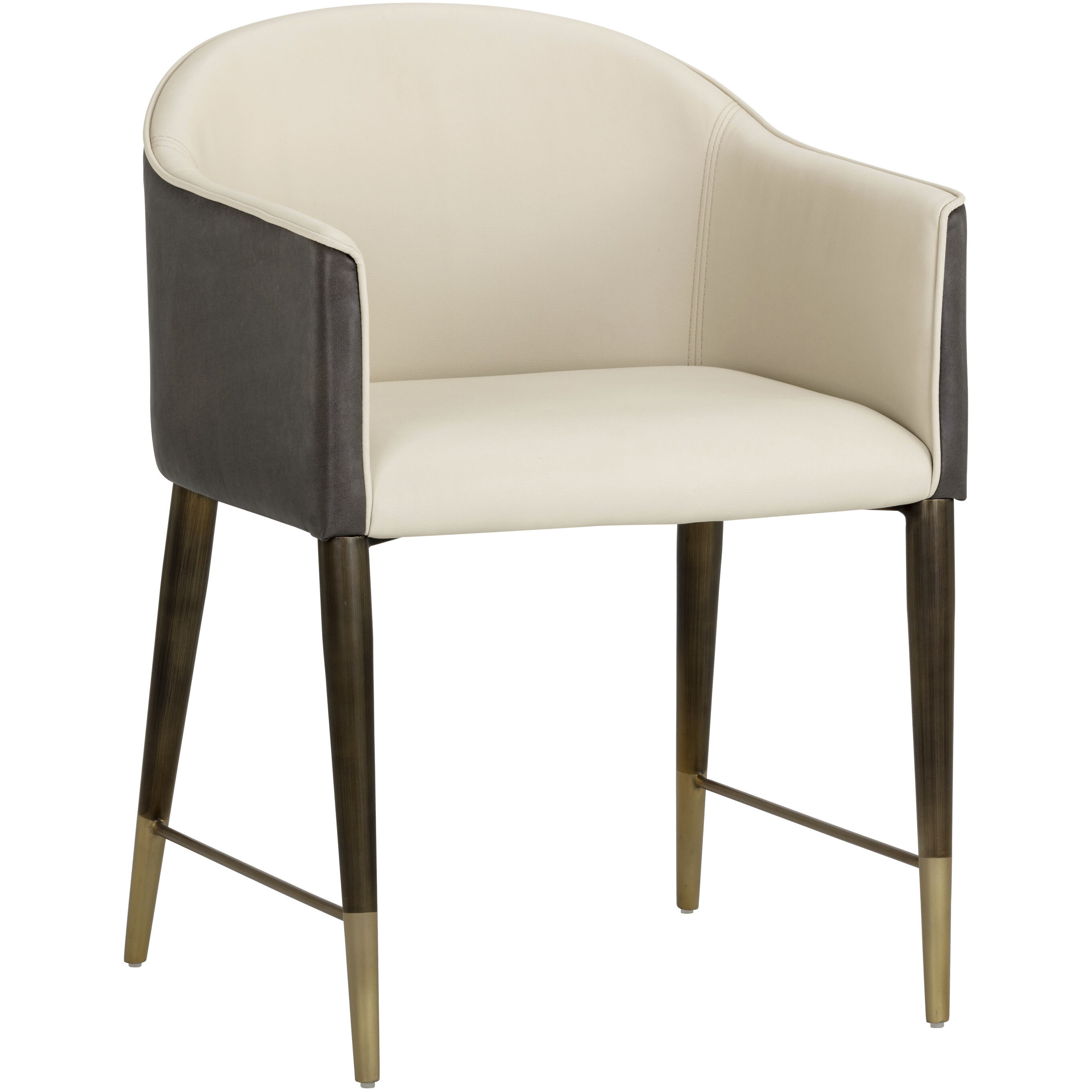 Kylin Dillon Cream / Bravo Ash Dining Armchair